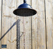 Load image into Gallery viewer, 8 Inch Black Bell Shower Heads