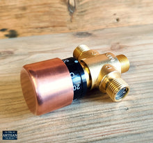 Load image into Gallery viewer, Thermostatic Copper Mixer Valve
