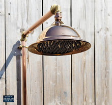 Load image into Gallery viewer, 8 Inch Copper Bell Shower Heads