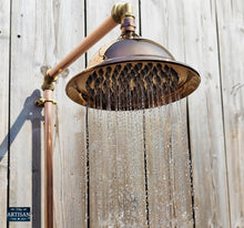 Load image into Gallery viewer, 8 Inch Copper Bell Shower Heads
