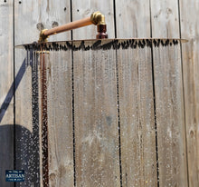 Load image into Gallery viewer, Large 16 Inch Flat Copper Shower Heads