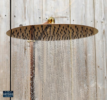 Load image into Gallery viewer, Large 16 Inch Flat Copper Shower Heads