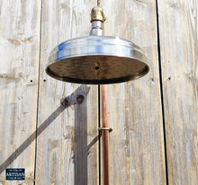 Load image into Gallery viewer, Silver Nickel Shower Head 8 Inch