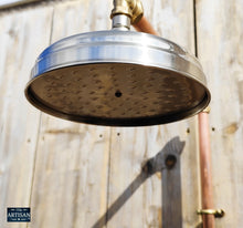 Load image into Gallery viewer, Silver Nickel Shower Head 8 Inch