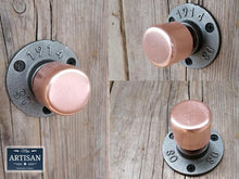 Load image into Gallery viewer, Copper Pipe Knob Handles - Miss Artisan