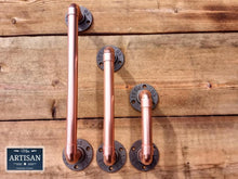 Load image into Gallery viewer, Copper Pipe Handles - Miss Artisan