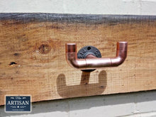 Load image into Gallery viewer, Double Copper Pipe Hook - Miss Artisan