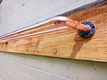 Load image into Gallery viewer, Double Copper Pipe Towel Rail - Miss Artisan