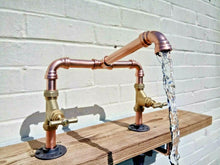 Load image into Gallery viewer, Copper Pipe Swivel Mixer Faucet Taps - Miss Artisan