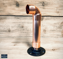 Load image into Gallery viewer, Extended 28mm Copper Pipe Elbow Flange