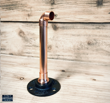 Load image into Gallery viewer, Extended 15mm Copper Pipe Elbow Flange