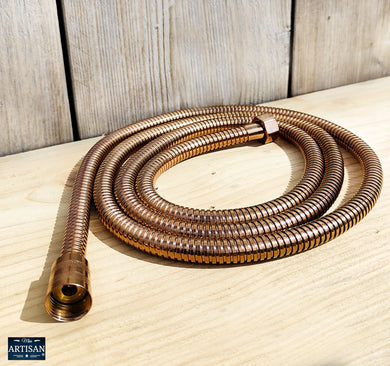 Copper Shower Hose 2 Meter Length