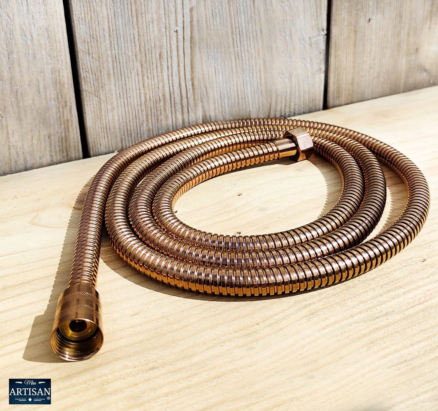 Copper Shower Hose 2 Meter Length