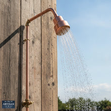Load image into Gallery viewer, 3 Inch Pure Copper Shower Heads | 3 Inch Handmade Pure Copper Shower Head - Indoor Outdoor Use