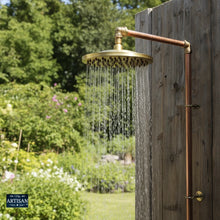 Load image into Gallery viewer, 8 Inch Brass Shower Heads | 8 Inch Brass Shower Heads - Indoor / Outdoor Use
