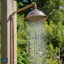 Load image into Gallery viewer, 8 Inch Copper Bell Shower Heads | 8 Inch Copper Bell Shower Heads - Indoor / Outdoor Use