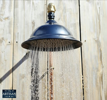 Load image into Gallery viewer, 8 Inch Black Bell Shower Heads