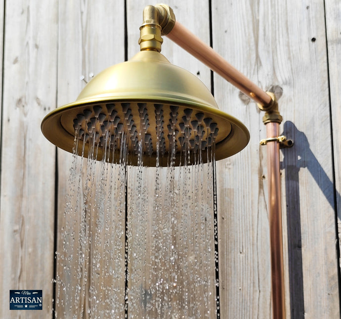 8 Inch Brass Bell Shower Heads