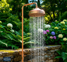 Load image into Gallery viewer, 8 Inch Brushed Copper Shower Heads