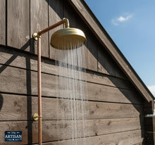Charger l'image dans la galerie, 8 Inch Brushed Brass Shower Heads
