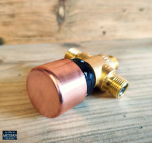 Load image into Gallery viewer, Thermostatic Copper Mixer Valve