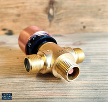 Load image into Gallery viewer, Thermostatic Copper Mixer Valve