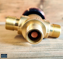 Load image into Gallery viewer, Thermostatic Copper Mixer Valve