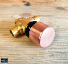 Load image into Gallery viewer, Thermostatic Copper Mixer Valve