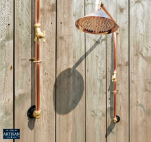 Charger l'image dans la galerie, Single Feed Copper Rainfall Shower