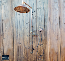 Load image into Gallery viewer, Single Feed Shower With Lower Tap And Hand Sprayer