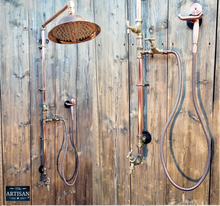 Load image into Gallery viewer, Single Feed Shower With Lower Tap And Hand Sprayer