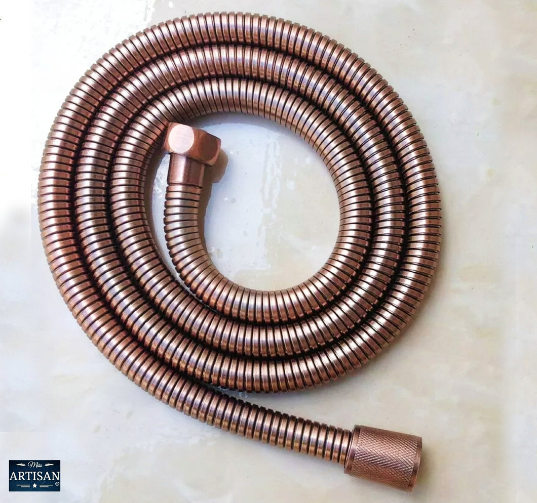 Copper Shower Hose 2 Meter Length
