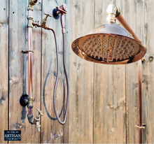 Load image into Gallery viewer, Single Feed Shower With Lower Tap And Hand Sprayer