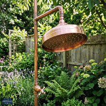 Load image into Gallery viewer, 8 Inch Brushed Copper Shower Heads