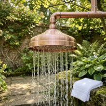 Load image into Gallery viewer, 8 Inch Brushed Copper Shower Heads