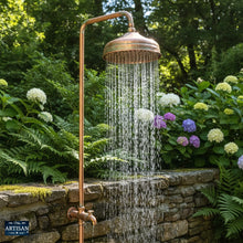 Load image into Gallery viewer, 8 Inch Brushed Copper Shower Heads
