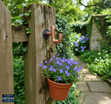 Load image into Gallery viewer, Copper Pipe J Hook