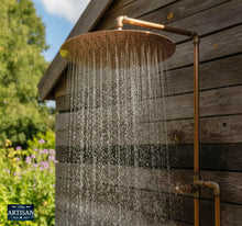 Load image into Gallery viewer, Large 16 Inch Flat Copper Shower Heads
