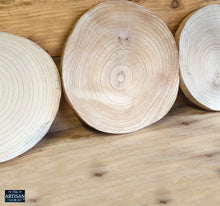 Load image into Gallery viewer, Large Thick Round Wood Slices
