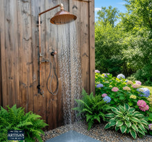 Load image into Gallery viewer, Single Feed Shower With Lower Tap And Hand Sprayer