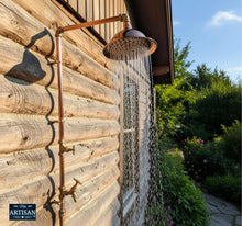 Load image into Gallery viewer, Single Feed Copper Hose Pipe Shower With Garden Tap