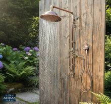 Load image into Gallery viewer, Single Feed Hose Pipe Shower With Lower Tap And Hand Sprayer