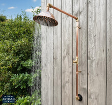 Charger l'image dans la galerie, Single Feed Copper Rainfall Shower