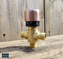 Load image into Gallery viewer, Thermostatic Copper Mixer Valve