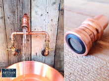 Load image into Gallery viewer, 22mm Copper Aerators - Fits All Our Copper Pipe Taps - Miss Artisan