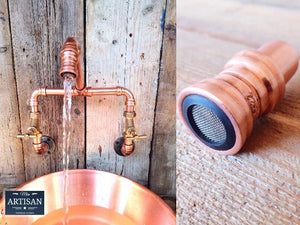 22mm Copper Aerators - Fits All Our Copper Pipe Taps - Miss Artisan