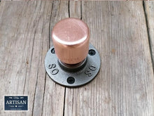 Charger l&#39;image dans la galerie, Copper Pipe Knob Handles - Miss Artisan