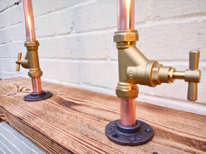 1 x  Copper Pipe Swivel Tap Faucet - Miss Artisan