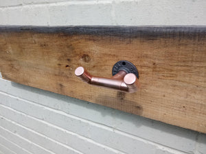 22mm Copper Iron Floor / Wall Flange Pipe Mount - Miss Artisan