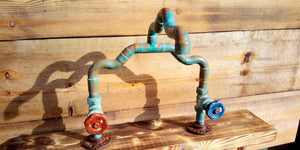 One Off - Copper Pipe Mixer Faucet Tap - Miss Artisan